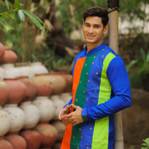 Blue Kurta Set for Men