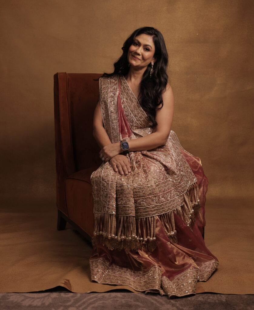 Designer Handwork Tissue Saree